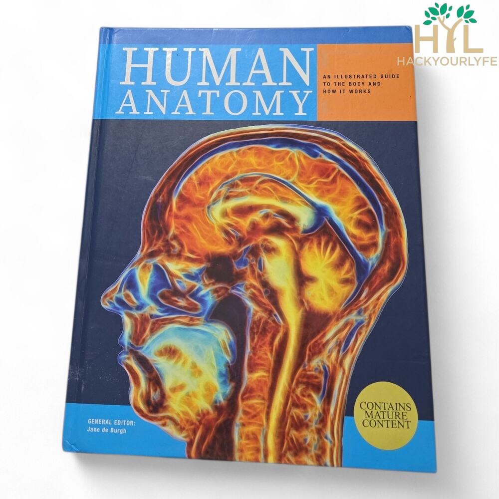 Human Anatomy An Illustrated Guide To The Body And How It Works Book VG